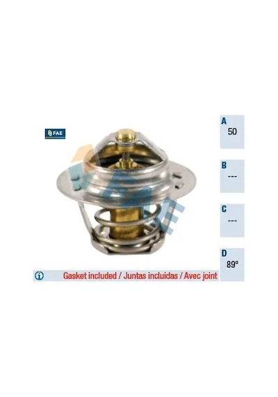 Termostat Contası Olan Nıssan 89 Megane Clıo Kangoo Laguna 1.4-1.6 16v Fae 7700272554