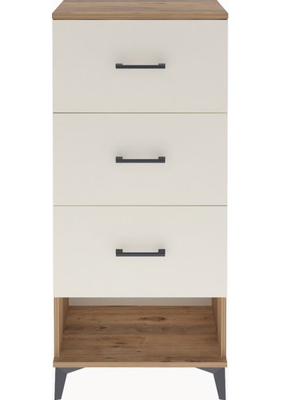 Arges Dolap 3 Çekmeceli 60x30x134 Çam-aytaşı Çam Arges Dolap 3 Çekmeceli 60x30x134 Çam-aytaşı Çam