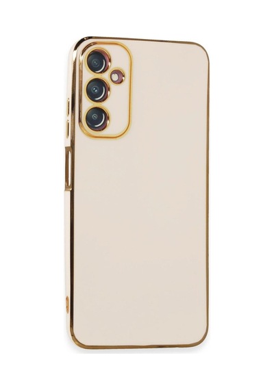 Samsung Galaxy A05s Kılıf Volet Silikon - Beyaz