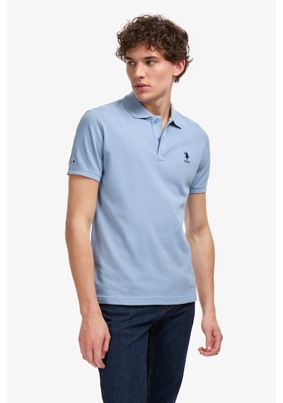 U.S. Polo Assn. U.s. Polo Assn. Erkek Mavi Tişört Basic 50322304-vr036