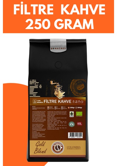 Bonacres Gold Blend Filtre Kahve 250 G