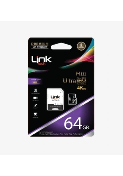 Linktech M111 Premium 4k 64 Gb Hafıza Kartı 9"