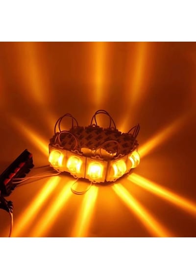 Yeni Nesil Modül Geniş(Yan)Açılı Güçlü Led Işık 12V-1.5W (5 Adet)