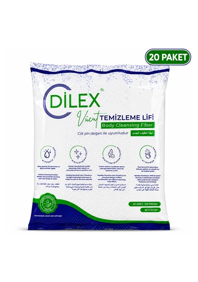 Dilex Vücut Temizleme Lifi 20'li 20 Paket