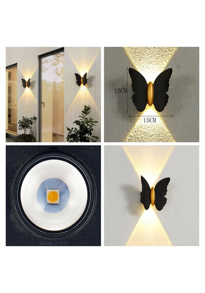 Led Aplik Kelebek 24w 220v 15x15cm Diğer