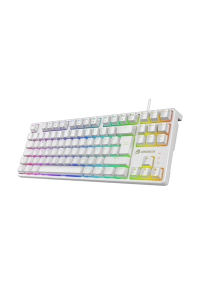 Gamebooster G23w Enigma Tkl Rainbow Aydınlatmalı Red Switch Beyaz Mekanik Gaming Klavye