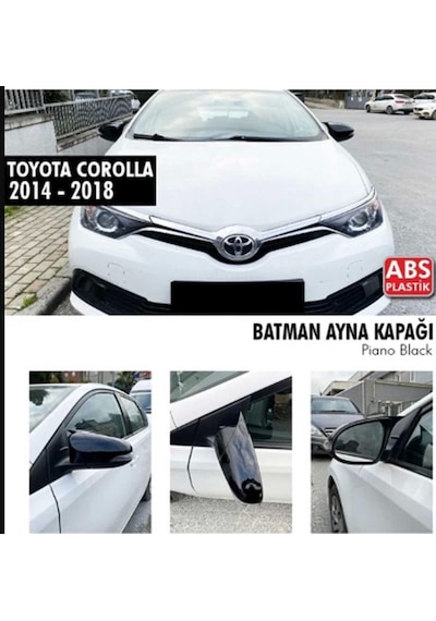 Toyota Corolla 2013-2018 Yarasa / Batman Ayna Kapağı