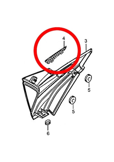 Haojue Hj150-9 Sag Kapak Ortusu 47112h22500h000