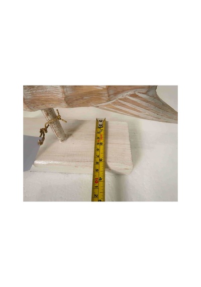 Ahşap Dekoratif Balık 60 Cm Balık Biblo Ayaklı