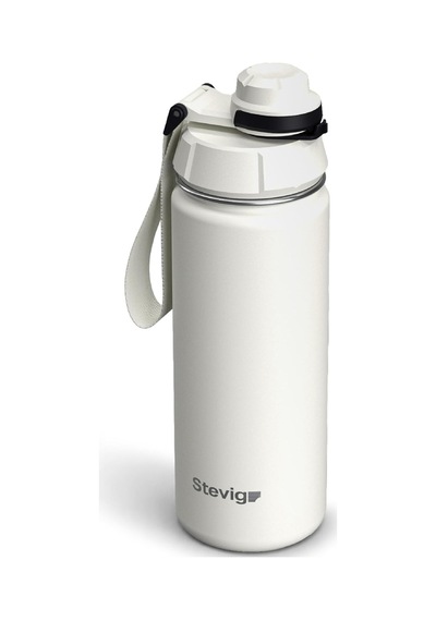 1 Hand Leak-proof Sızdırmaz Çelik Termos 500 Ml Star Whıte St-220