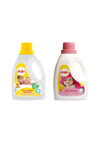 Sıvı Çamaşır Deterjanı 1500 Ml 1 Adet Düş Bahçesi Yumuşatıcı 1500 Ml 1 Adet Toplam 2 Adet