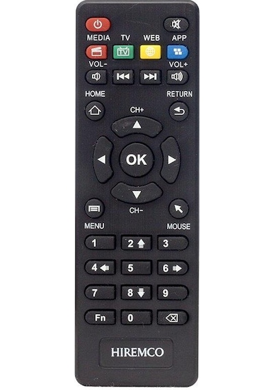 Hiremco Smart 2 4K Android Box Uydu Kumandası