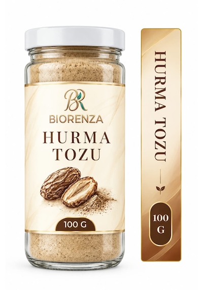 Hurma Tozu 100 G %100 Hurma, Kek, Kurabiye, Yoğurt Ve Smoothie Tarifleri İçin