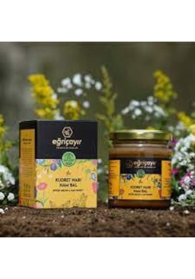 Eğriçayır Organik Kudret Narı Ham Bal Karışımı 240 gr