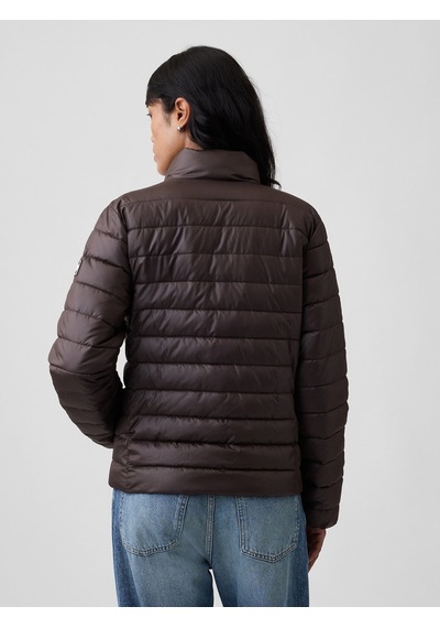 Gap V-frch Logo Lw Puffer Jkt Kadın Kahverengi Mont 910106004