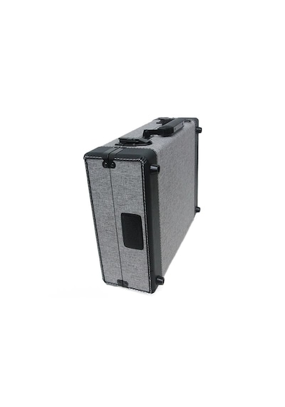 Crownwell 05 33-45-78 'lik Plak Çantalı Bluetooth Pikap Gri Özel