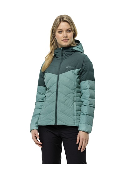 Jack Wolfskin Jack Wolfskın Tundra Down Hoody W 4188 Yeşil