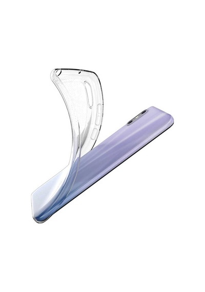 Xiaomi Redmi 9A Kılıf Zore Şeffaf Ince Ve Esnek Süper Silikon Renksiz