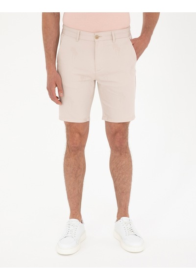 Pierre Cardin Erkek Bej Şort / Bermuda 50284277-vr011 Bej