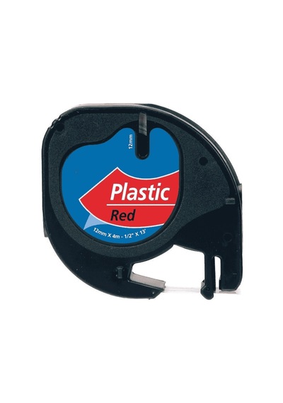 Dymo 59424 Kırmızı Muadil Şerit 12mm X 4m