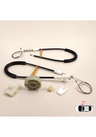 Sağ Kapı Cam Kriko Seti Renault Megane Mk1 Coupe 1996-2003 İçin