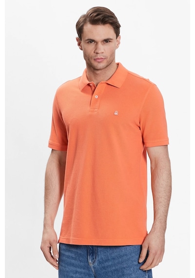 United Colors Of Benetton Erkek Polo T Shirt 3089j3179 Turuncu