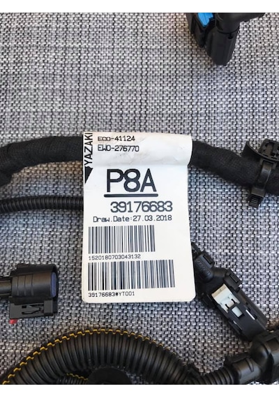 Gm Opel Astra K Motor Elektrik Tesisat Kablosu 39176683 Eco41124