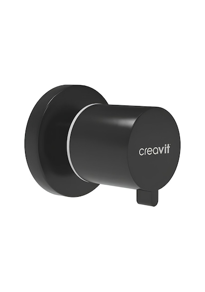 Creavit Terra Kömür Karası Gömme Rezervuar Seti 8 Cm Gr5001-gp9002.10-ms.ac50l.kkr Siyah