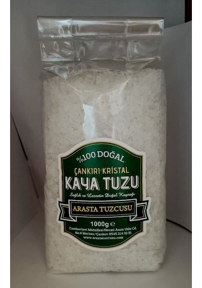 Çankırı Kristal Kaya Tuzu Tane 1 KG