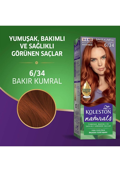 Koleston Naturals Bakır Kumral 6/34