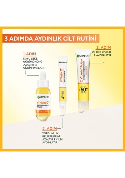 Garnier C Vitamini Parlak Aydınlatıcı Göz Kremi
