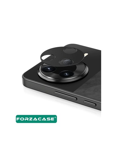Forzacase Xiaomi Poco F7 Pro İle Uyumlu Kamera Lens Koruma Halkası Siyah - Fc377 Siyah