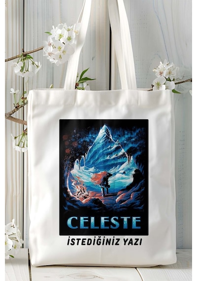 Art Hediye Celeste Oyun Baskılı Omuz Çanta Kişiye Özel Model 9 Çok Renkli