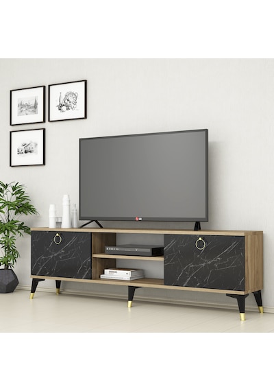 Ferniso Mobilya 160 Cm Tv Ünitesi Çam-mermer Desen