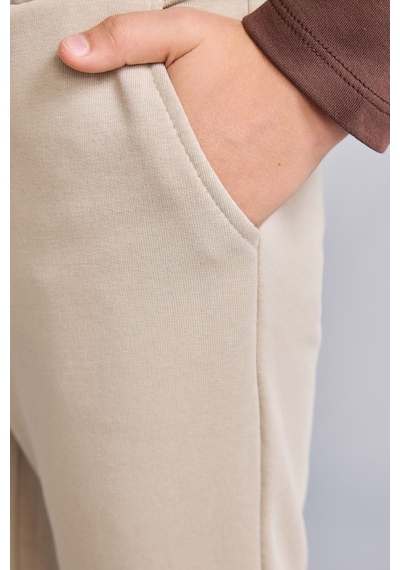 Defacto Regular Fit Lastikli Paça Jogger Pantolon Erkek Çocuk I0596a826aubg712 Bej-bg712