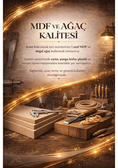 Gülsün Yeşil Kitaplık ve Komodin Seti Mdf Rehau Kaplama Ağaç Ayaklı Yeşil - Ahşap