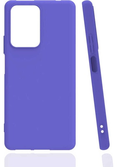 Xiaomi Mi 11t Pro 5g Kılıf Zore Biye Silikon Lila