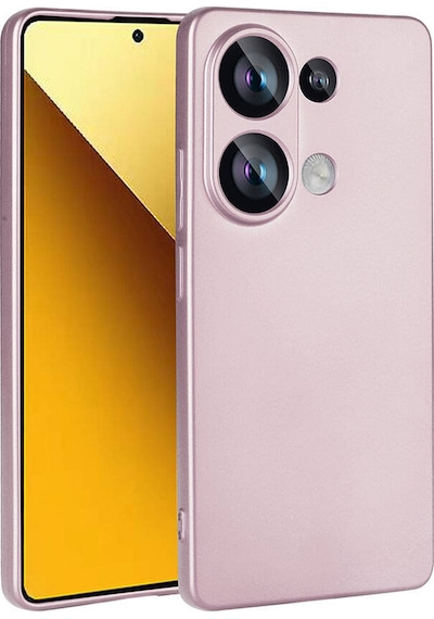 Noktaks - Redmi Note 13 4g Uyumlu - Kılıf Mat Soft Esnek Premier Silikon Kapak - T32203 - Siyah Siyah