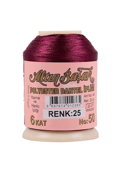 Altınbaşak Oya Ve Dantel İpi 20 Gr - Royaleks - No: 025