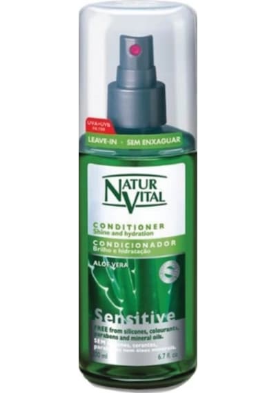 Natur Vital Sensitive Durulanmayan Aloe Vera Özlü Saç Bakım Spreyi 200 ML