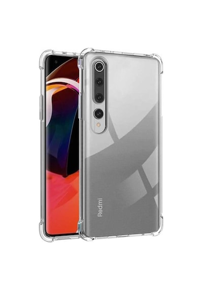 Xiaomi Mİ 10 Shock Absorbing Darbe Emicili Şeffaf Silikon Kılıf