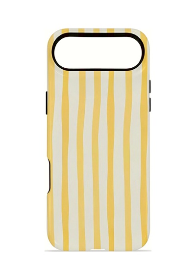 Apple iPhone Uyumlu 17 Air Vorian Çift Katmanlı Magsafe Kılıf Buttercream Riviera