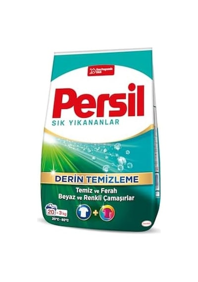 Toz Sık Yıkananlar Çamaşır Deterjanı 3 Kilogram 20 Yıkama, Sık Yıkananlar 3kg