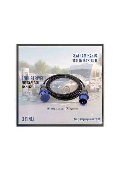 Karavan Ve Araç Şarj Cihazı 3x4mm 5 Metre Hes Veya Öznur Kablolu Uzatma Seyyar 3.8kw İle 11kw Mutlusan Mavi Fişli Uzatma Seyyar - 888650252 Karavan Ve Araç Şarj Cihazı 3x4mm 5 Metre Hes Veya Öznur Kablolu Uzatma Seyyar 3.8kw İle 11kw Mutlusan Mavi Fişli Uzatma Seyyar - 888650252