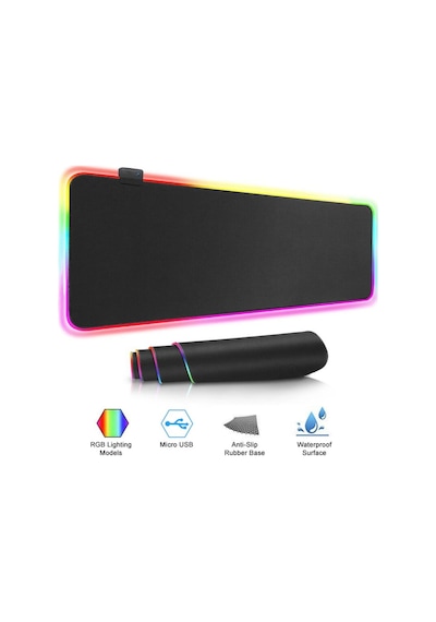Rampage Mp-22 -300-800-3Mm Rgb Mouse Pad Xl Mouse Pad