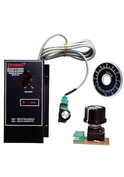 4000 Watt Kablolu Pano Tipi Dimmer & Rezistans Isı Kontrol