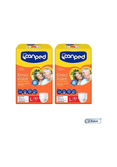 Canped Emici Külot Büyük Boy Large 60 Adett L