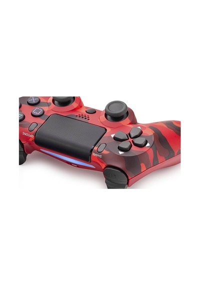 Gamepad Ps4 Uyumlu - Kırmızı Kamuflaj Nd400o Evimdeyokyok