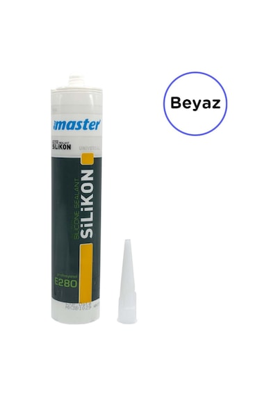 Master E280 Silikon Beyaz 280 Gr