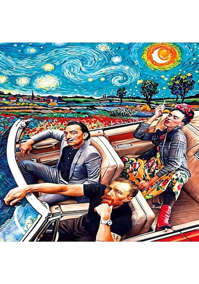 20823 Puzzle 1000 Starry Night Of Art